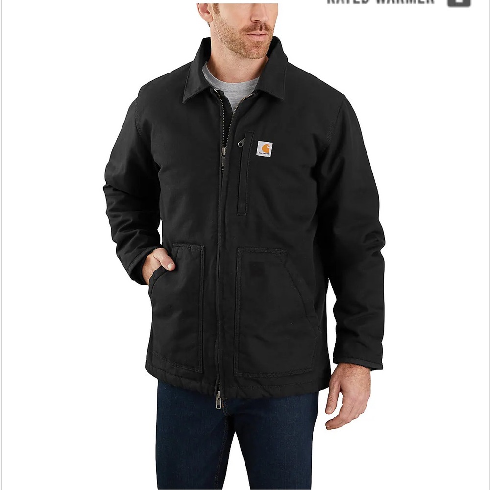 MEN'S CARHARTT SHERPA-LINED FIELD JACKET XL TALL